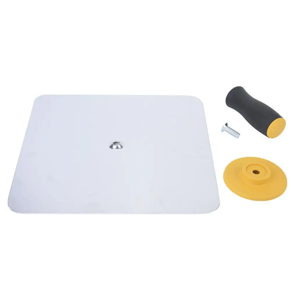 Construction Hot Aluminium Finishing Craftsman Trowel Mortar Board Plastering Tool Paint Holder With Lightweight Handle Holder