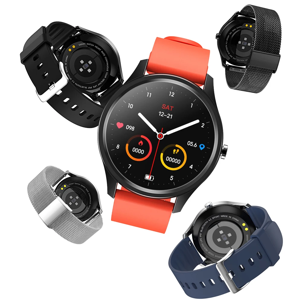 

smart watch Fitness Tracker montre connectee homme femme Heart Rate Tracker smartwatch reloj wristbands intelligentes