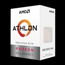 Процессор AMD Athlon 3000G X2 3000G 3,5 GHz двухъядерный четырехъядерный процессор YD3000C6M2OFH Socket AM4 и поставляется с кулером