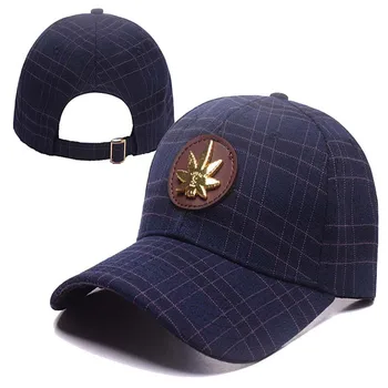 

2020 new Diamond Maple leaves lattice Snapback Strapback Baseball Cap boy Hiphop Vrouwen Voorzien Hoed Zwart roze golf hats
