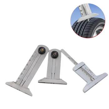 

Metal Tire Pattern Vernier Groove Depth Gauge Measurement Tool Tire Pattern Safety Ruler 30mm 50mm 60mm