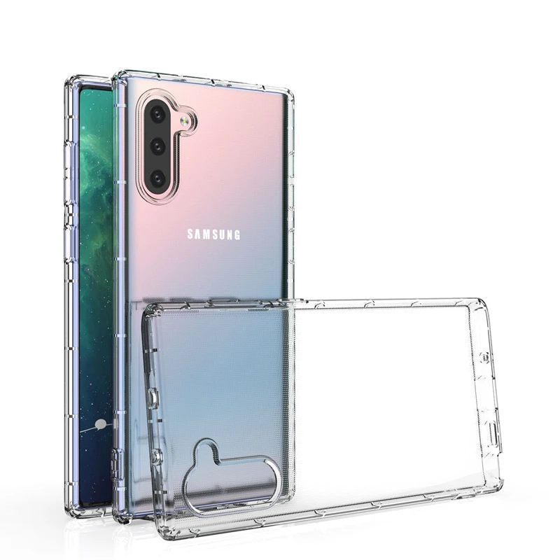 

Drop Protection Thin Flexible Clear TPU Case for Samsung Galaxy Note 10 Pro 9 8 S10 S8 S9 Plus A10 A20 A30 A40 A50 A60 A70 Cover