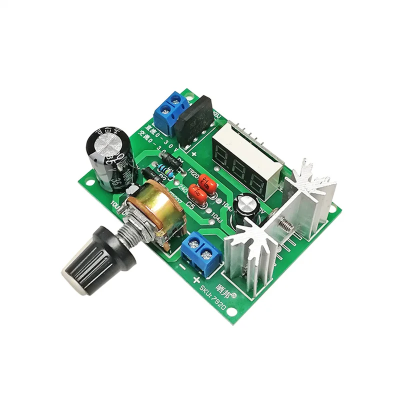 LM317 Adjustable Voltage Regulator Step Down Power Supply Module 2A DC