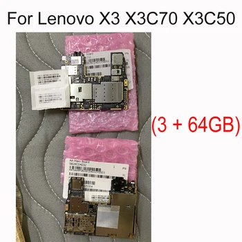 

Unlock Mobile Electronic panel mainboard Motherboard Circuits Cable For Lenovo X3 X3C70 X3C50 ( 3 + 64GB )