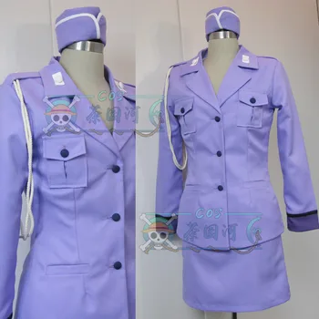 

Kochira Kameari Kouenmae Hashutsujo Cosplay Costumes Lilac police uniform Adult Role-Playing Clothing For Game Characters Custom
