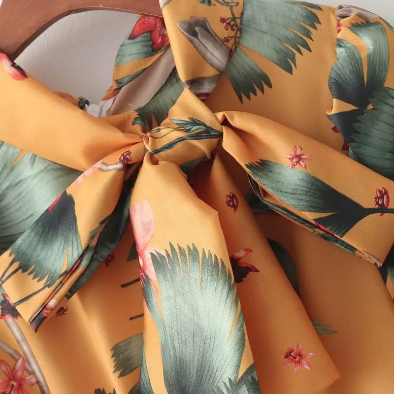 XD68 с принтом 2793 Европейская и американская мода платье женское vestidos de verano летнее