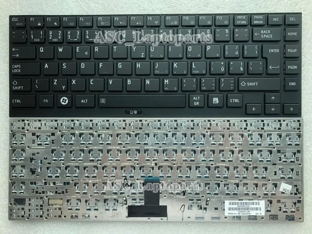 New Czech Slovakian Keyboard for Toshiba Portege R700 R705 R730 R830 R835 R731 R930 R935 Laptop Black without Frame | Компьютеры и