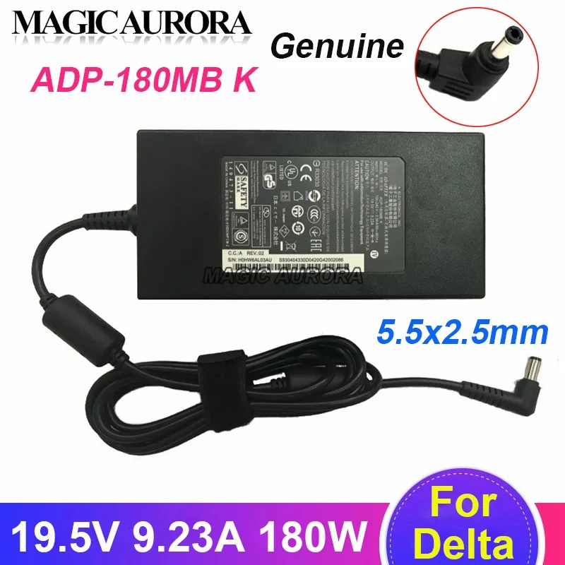 Натуральная 180W 19 5 V 9.23A ADP 180MB K адаптер переменного тока питания для ноутбука
