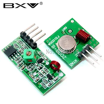 

433Mhz RF Transmitter and Receiver Module Link Kit for ARM/MCU WL DIY 315MHZ/433MHZ Wireless for arduino Diy Kit