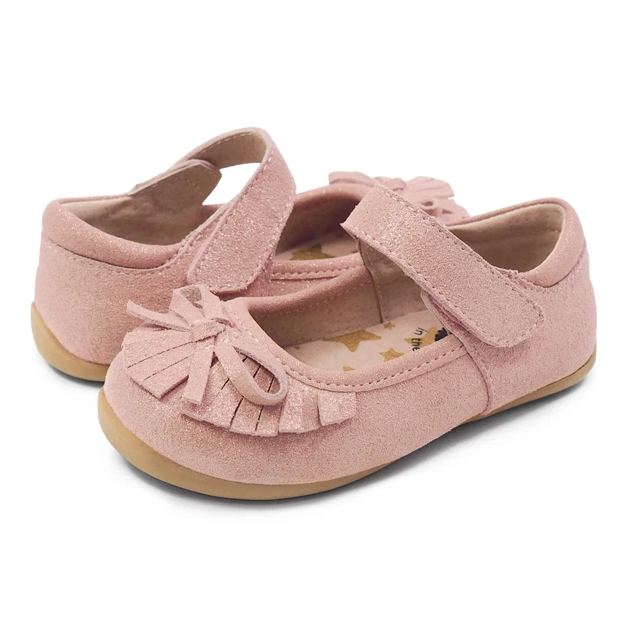 sapato infantil design perfeito bonito meninas descalços