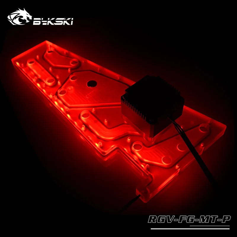 KSKI акриловая доска Водного Канала решение использовать для ЦП GPU Блок/3PIN RGB/Combo DDC насос