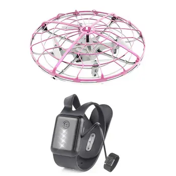 

Mini Flying Helicopter Hand Controlled Drone Interactive Infrared Induction Helicopters RC Quadcopter Toy For Children Kids Gift