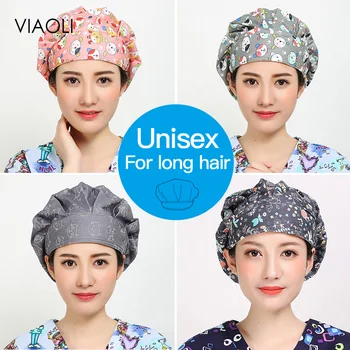 

Unisex Surgical Cap for Long hair hospital Operating room hat doctor nurse surgery caps medical supplies hat Medical accessories