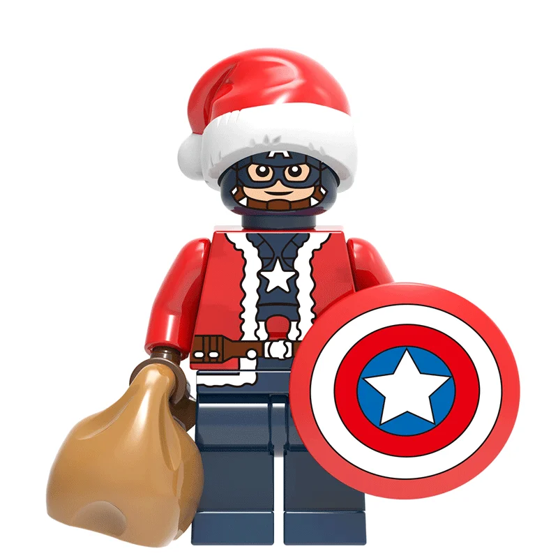 X0222-985 Super Heroes Single Sale Building Block Figures ZOMBIE SPIDERMAN RED SKULL GHOST RIDER WOLVERINE Bricks Toys for Children Compat - Color: X0222-985