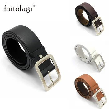 

Casual PU Leather Belts For Men Buckle Waist Strap Belts Harajuku Punk Female Blet cinturones para hombre cintura donna