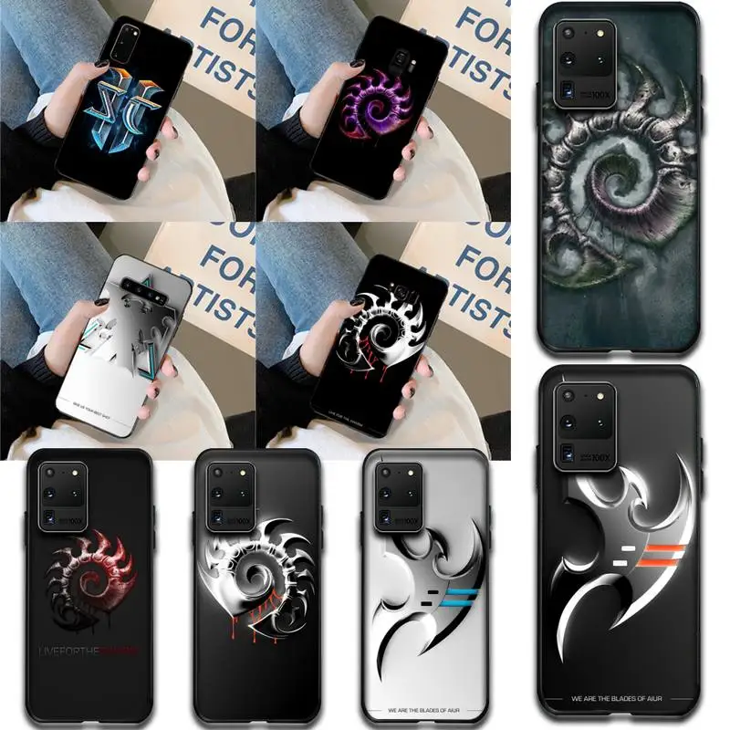 NBDRUICAI StarCraft логотип игры Blizzard Art чехол для телефона Samsung S20 plus Ultra S6 S7 edge S8 S9 S10 5G |