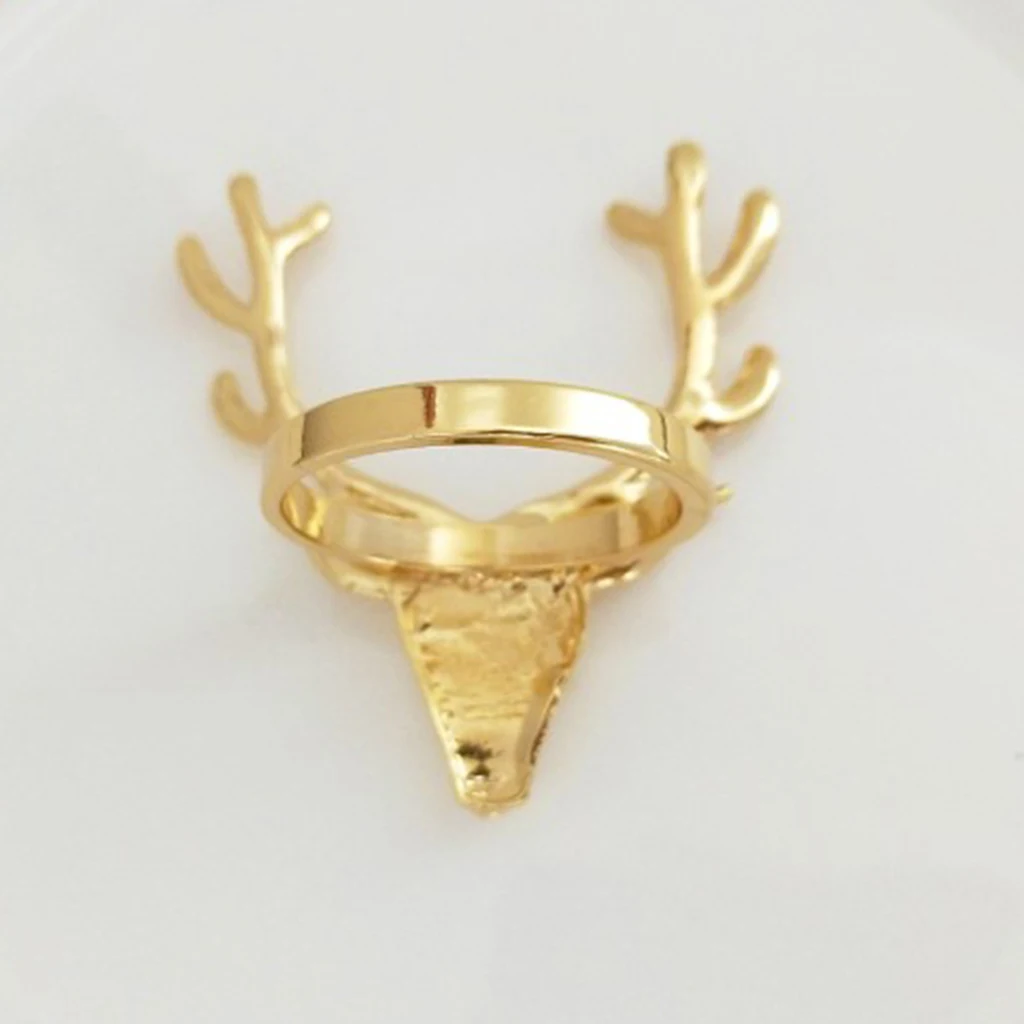 Reindeer Napkin  Rings Buckle for Christmas Birthday Banquet Festival