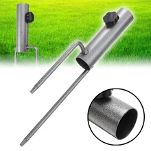 Металлическая подставка для зонтика, для улицы, для пляжа, садовые аксессуары