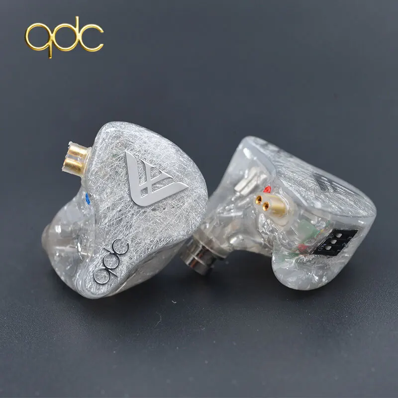QDC Anole VX профессиональные наушники высокого класса флагманские сбалансированные затычки для ушей HiFi настройка на заказ наушники