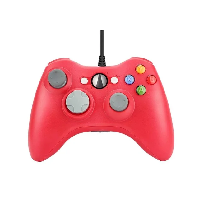 1pcs USB Wired Controller  Joypad Gamepad  For Xbox 360 Joystick For Official Microsoft PC for Windows7 / 8 / 10 