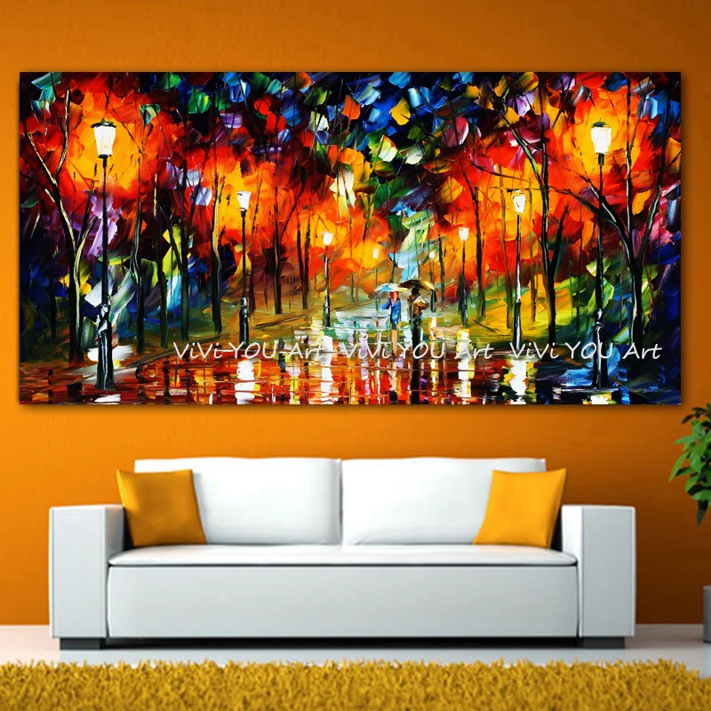 Rain-Tree-Road-Landscape-Oil-Painting-On-Canvas-Abstract-Modern-Home-Decoration-Wall-Art-Pictures-For (2)