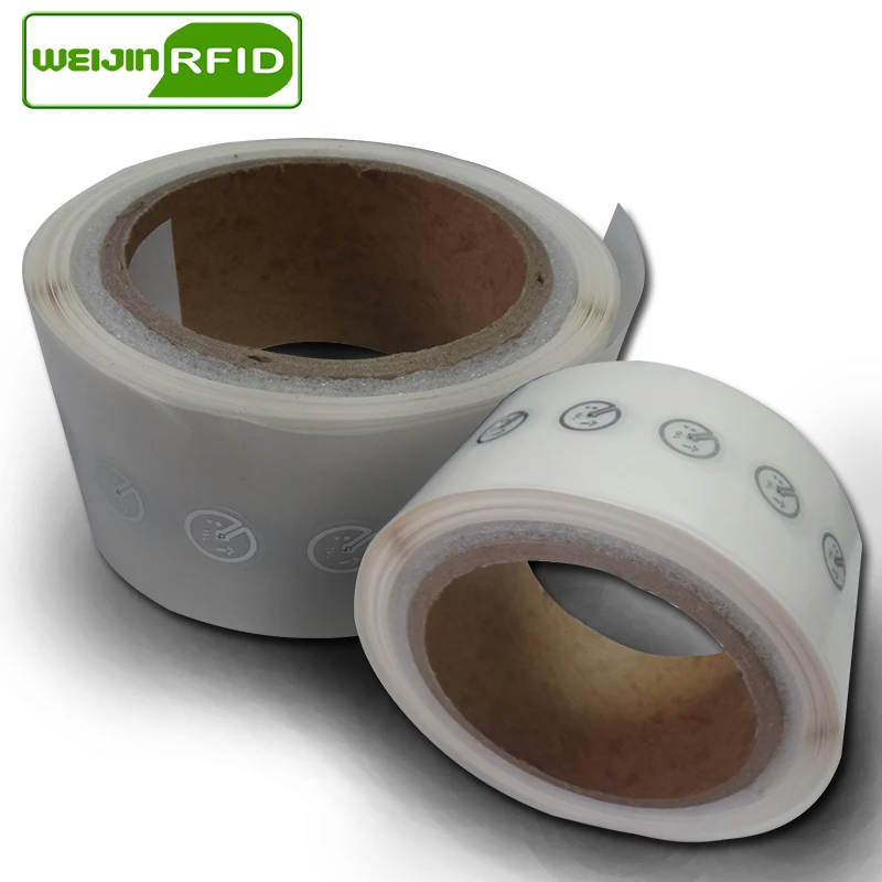 UHF RFID Метка стикер Impinj J41 влажная инкрустация EPC6C 915mhz868mhz860-960MHZ 5000 шт клей пассивный RFID этикетка