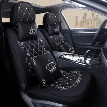 

Winter Auto Full coverage Seats Covers Plush Car Seat Cover for nissan almera n16 g15 classic altima juke kicks leaf murano z51