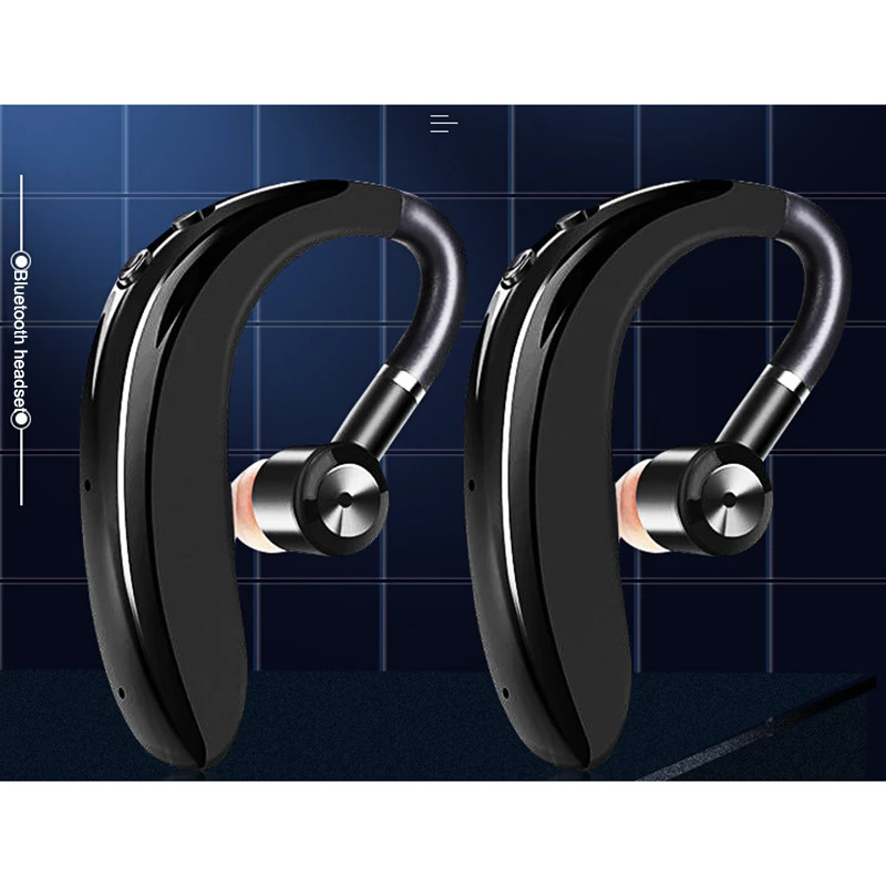 Wireless Earbuds Bluetooth 5 0 Headset Sport Earpiece Bass Headphone Sweatproof Single Headset FKU66
