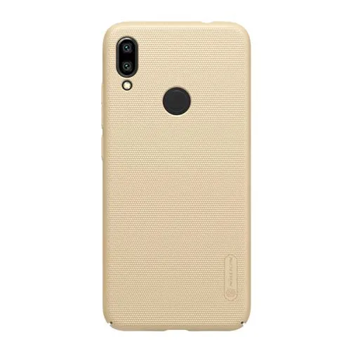 Для Xiaomi Redmi Note 7 Pro Чехол для телефона, NILLKIN матовый ПК тонкий жесткий чехол для Xiaomi Redmi Note 7 6," чехол Capa - Цвет: Золотой