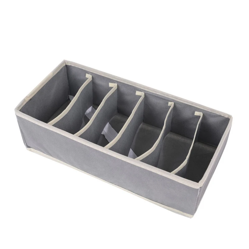 Multi-grids Underwear Storage Box Sock Bra Underpant Organizer Lattice Mesh Drawer Tidy Divider Practical Grid underwear 