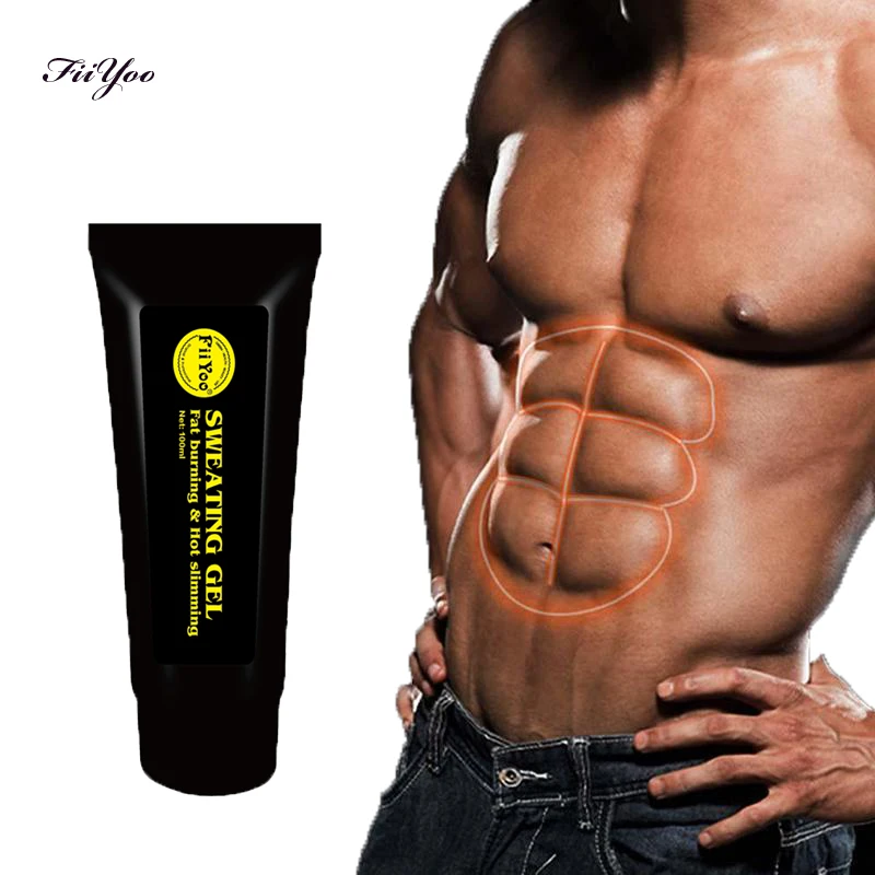 FiiYoo men sweating gel Muscle body strong energy level increase slimming cream | Красота и здоровье