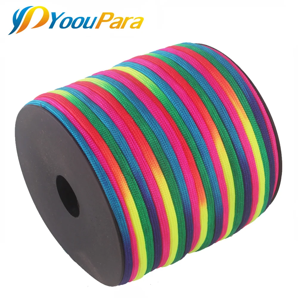 4 размера Dia.4mm 7 подставки ядра Paracord 550 для парашютный шнур походная веревка для альпинизма, кемпинга походная одежда
