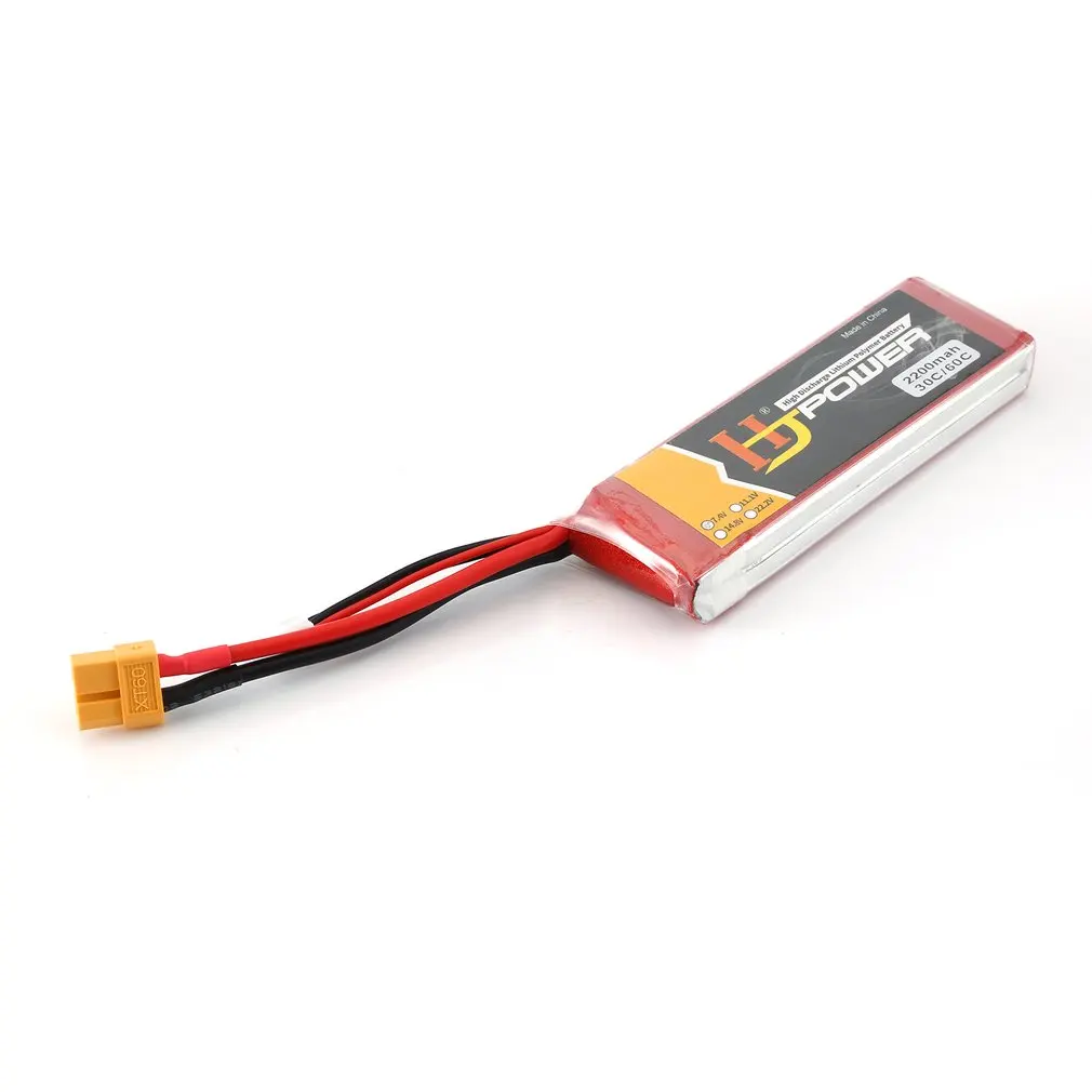 HJ 7,4 V 2200MAH 70C 2S Lipo аккумулятор XT60 разъем Перезаряжаемый для RC гоночный Дрон вертолет модель автомобиля лодки