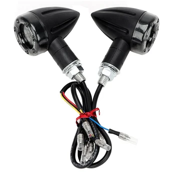 

2pcs Signal Lights Bike Turn Indicator 12V Exterior Replacement Bulb Lamp