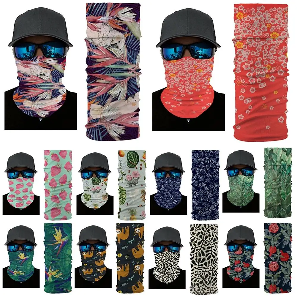 

New Dustproof Scarf 2020 Unisex Head and Face Neck Guard Turban Scarf Unisex Magic Pipe Scarf Riding Ski Wristband