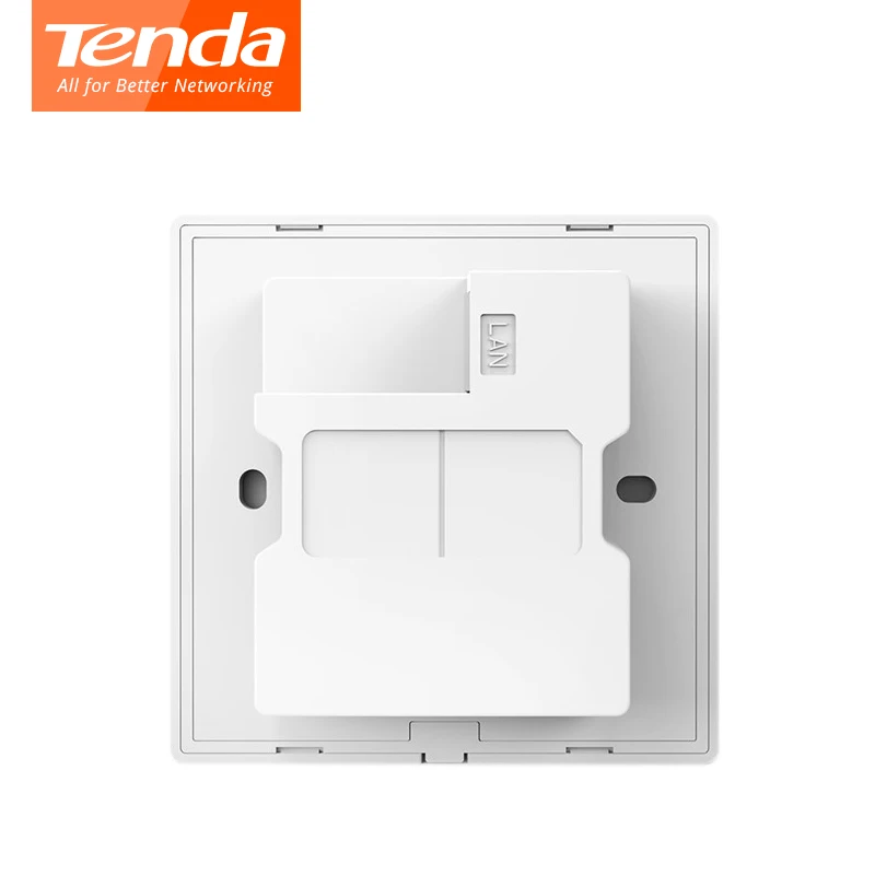 Tenda W6 S N300 беспроводная точка доступа в стену 300 Мбит/с домашняя стена WiFi AP клиент +