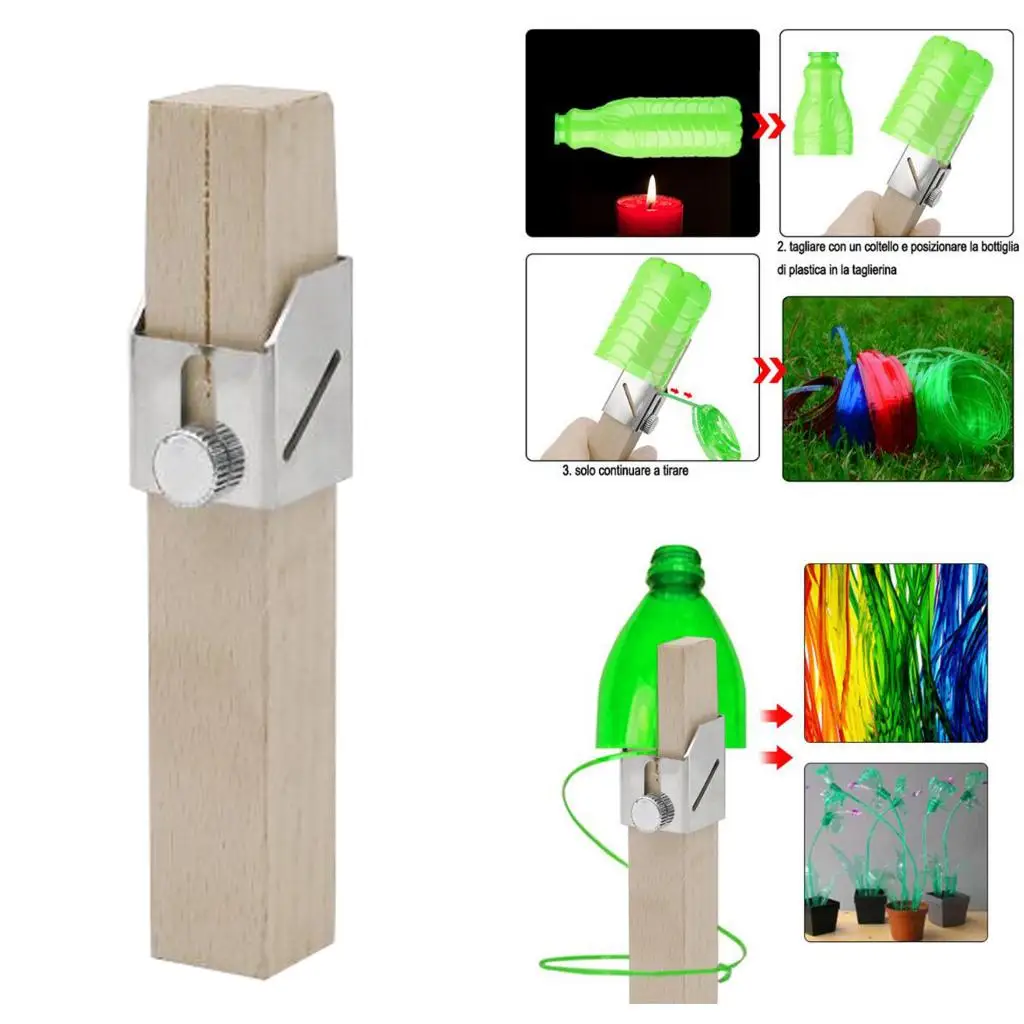 Diy Handmade Creative Lightweight Plastic Bottle Cutter Outdoor Indoor