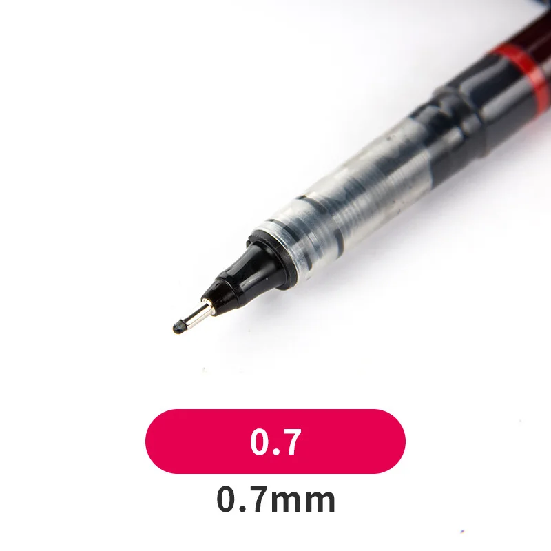 Немецкие тонкие ручки Rotring Pigma Micron 0 1 2 3 4 5 7 8 мм для рисования с гладкими чернилами