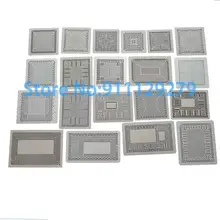 Estênceis de calor direto 20 peças para intel/nvidia/ati i3 i5 i7 sr170 sr1yw I5-3317U am5200 sr071 n475 sr04s bga vedio chips reballing