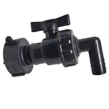 

IBC Fittings Adapter Water Tank Connector Kit to Barbed Hose Outlet Home Pipe