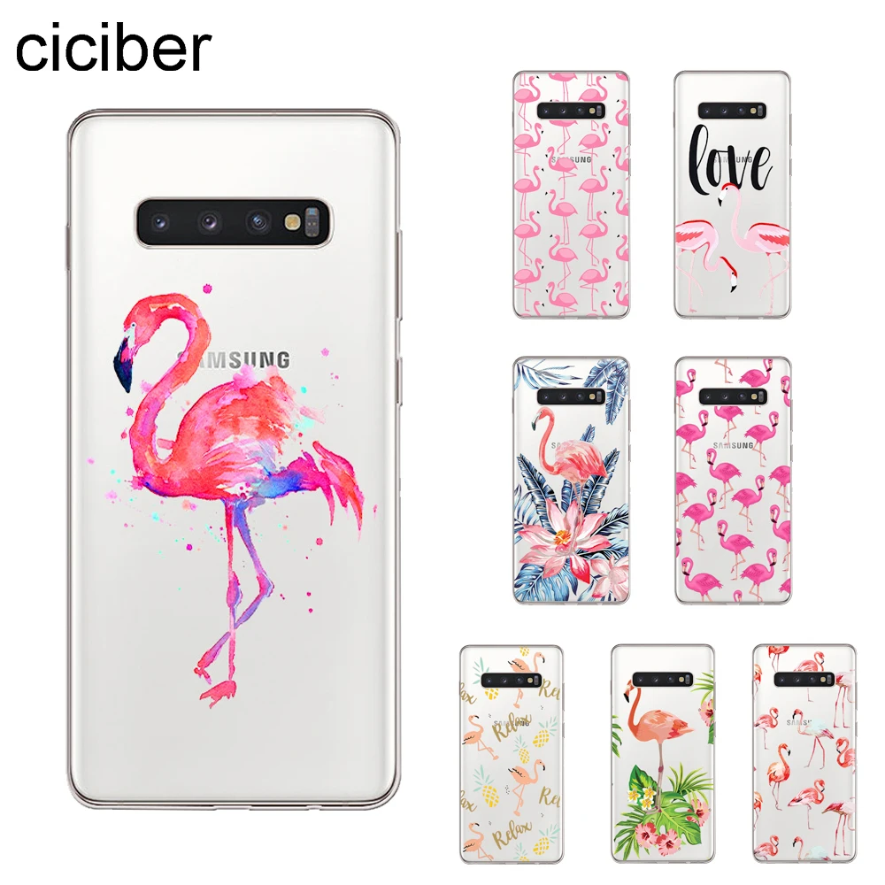 Чехол для Samsung Galaxy S9 S8 S7 S6 S5 S10 + S10e Lite Edge Plus mini мягкий чехол из ТПУ с изображением