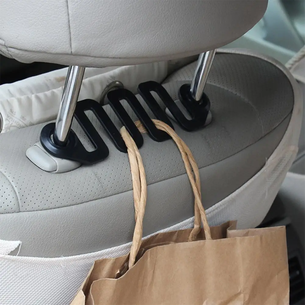 Yfashion 2 цвета автомобильное сиденье задний крюк s-тип крюк Удобный крюк автомобильные аксессуары