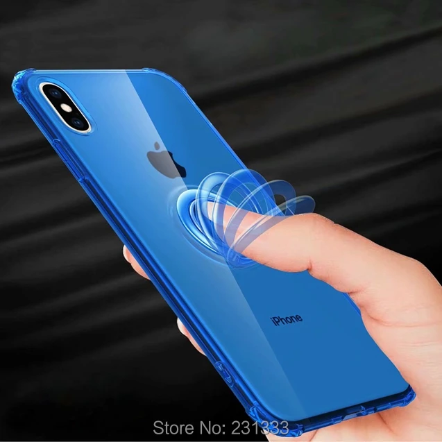 Для samsung Galaxy NOTE 10 PRO S10E S10 PLUS 5G A10 M10 Магнитный всасывающий автомобильный держатель мягкий ТПУ чехол стенд для колец на палец крышка 100 шт