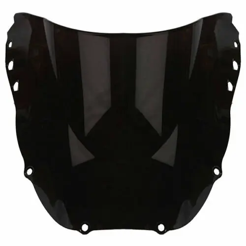 black Мотоцикл двойной пузырь лобовое стекло для Honda CBR 900 RR CBR919 98-99 - Цвет: black