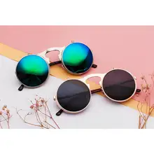 Солнцезащитные очки в стиле ретро для мужчин и женщин, металлические солнцезащитные очки в стиле панк