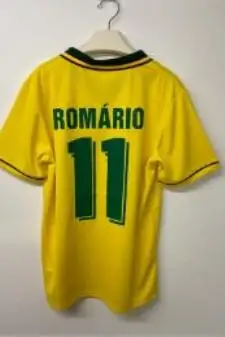 Классический ретро Роналду #9 2002 винтажный роналдин 11 1994 ROMARIO 1998 Camiseta Jersey|Майки для
