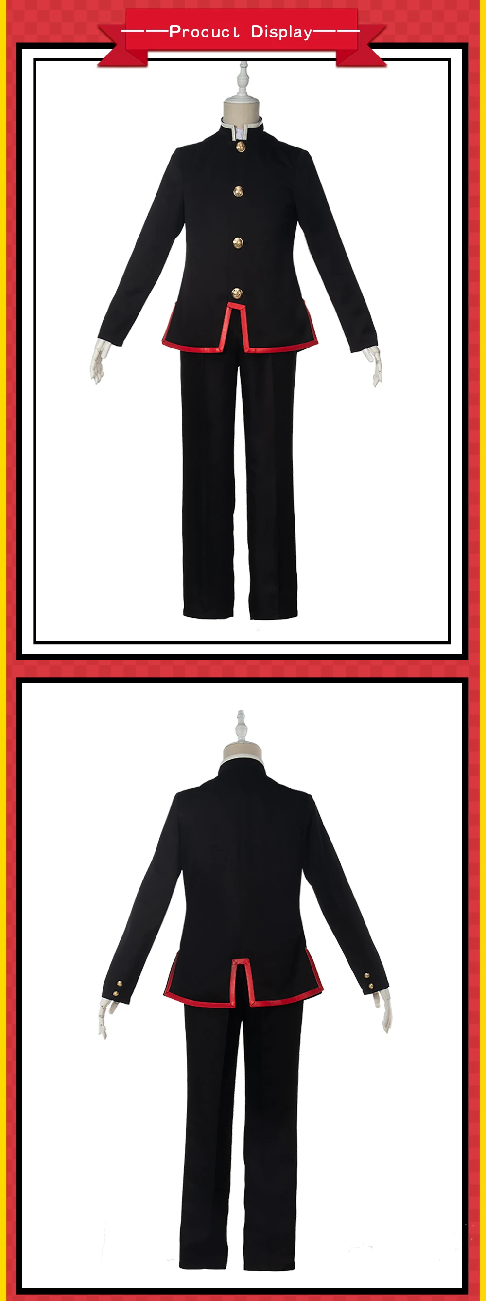 Cosplay&ware Uwowo Anime Cosplay Costume Toilet-bound Hanako-kun Jibaku Men -Zentai shop online H99d5115e03a94c13bdbbdec69d023afab.jpg