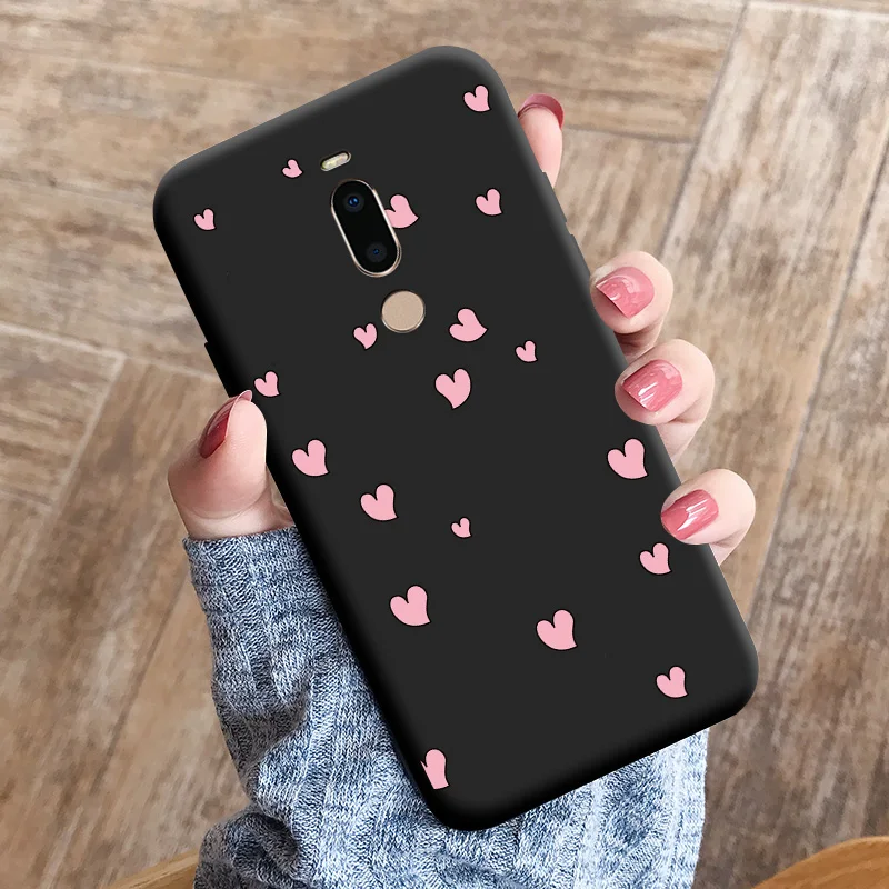 Love Shape TPU Soft Shell For Meizu V8 Prime Case Matte Silicone Fundas For Meizu M8 Case Cute Cartoon Phone Cover For M8 Lite