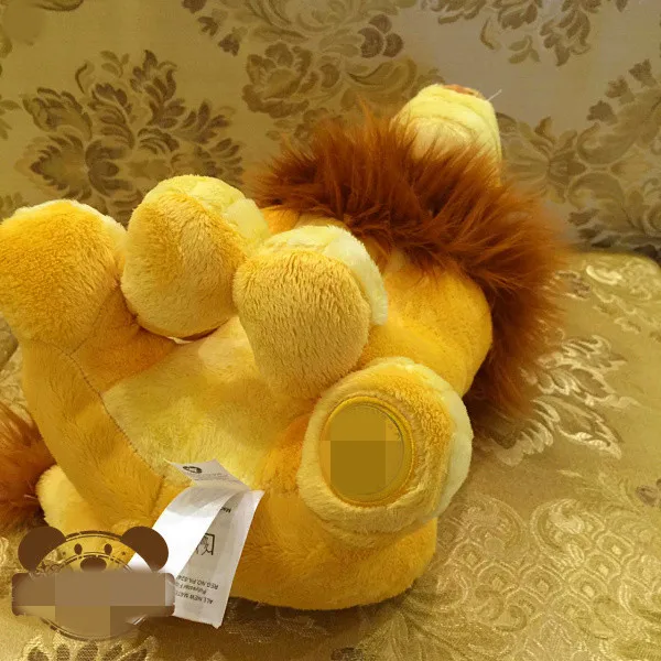 Оригинальный мультфильм Король Лев Mufasa милые вещи плюшевая игрушка кукла