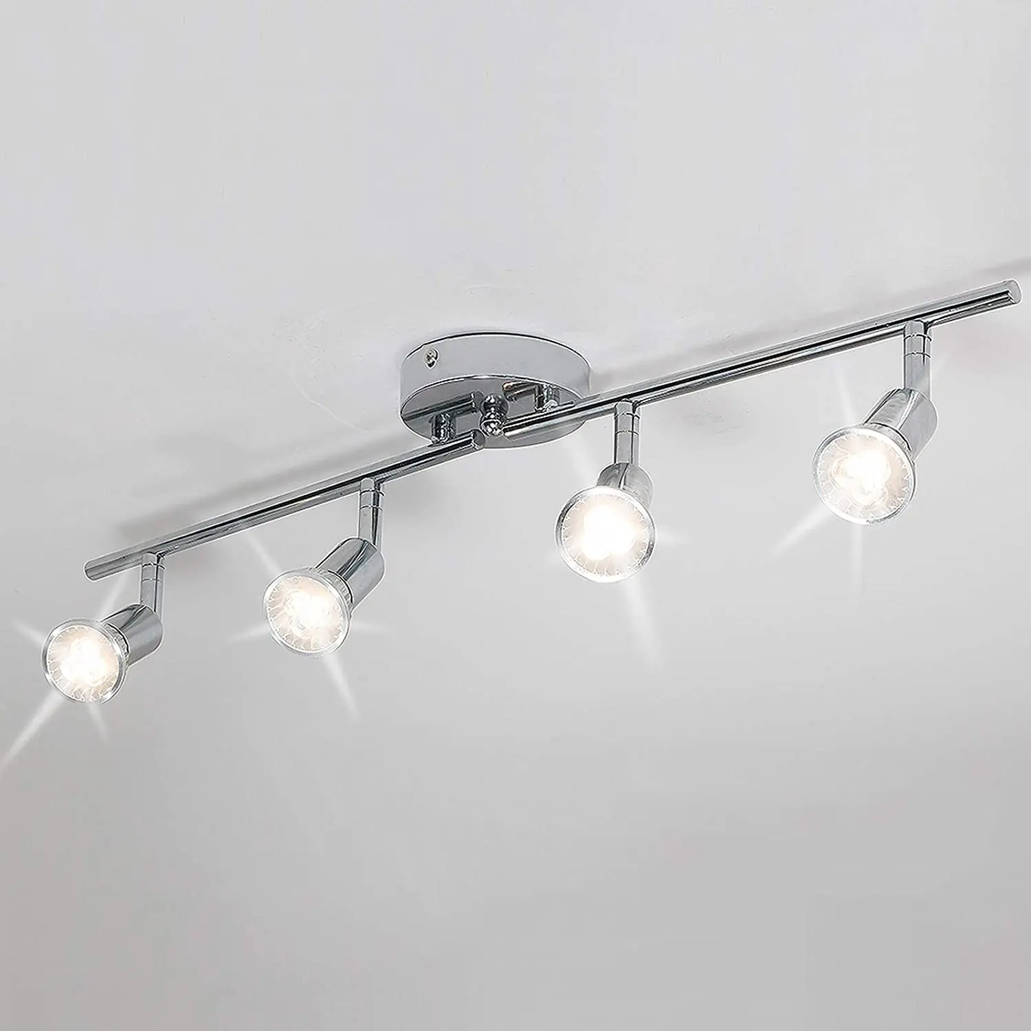 Современный 4-осветительный Трековый светильник приспособление для